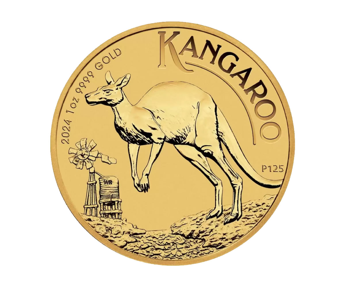 australia kangaroo coin 1oz